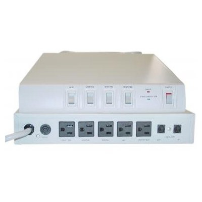 5 Outlet Monitor Power Center 